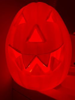 21” Autumn Jack O’ Lantern Blow Mold-Vintage Halloween