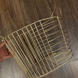 FREE Gold Wire Basket