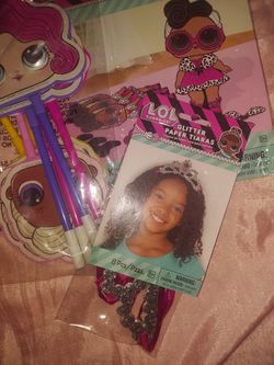 LOL  PARTY ITEMS AND BARBIE PARTY ITEMS. ALL FOR $20.00