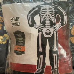 Kids Large Skeleton Costume