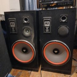 Cerwin-Vega MX400 Home Stereo Speakers w/15" 