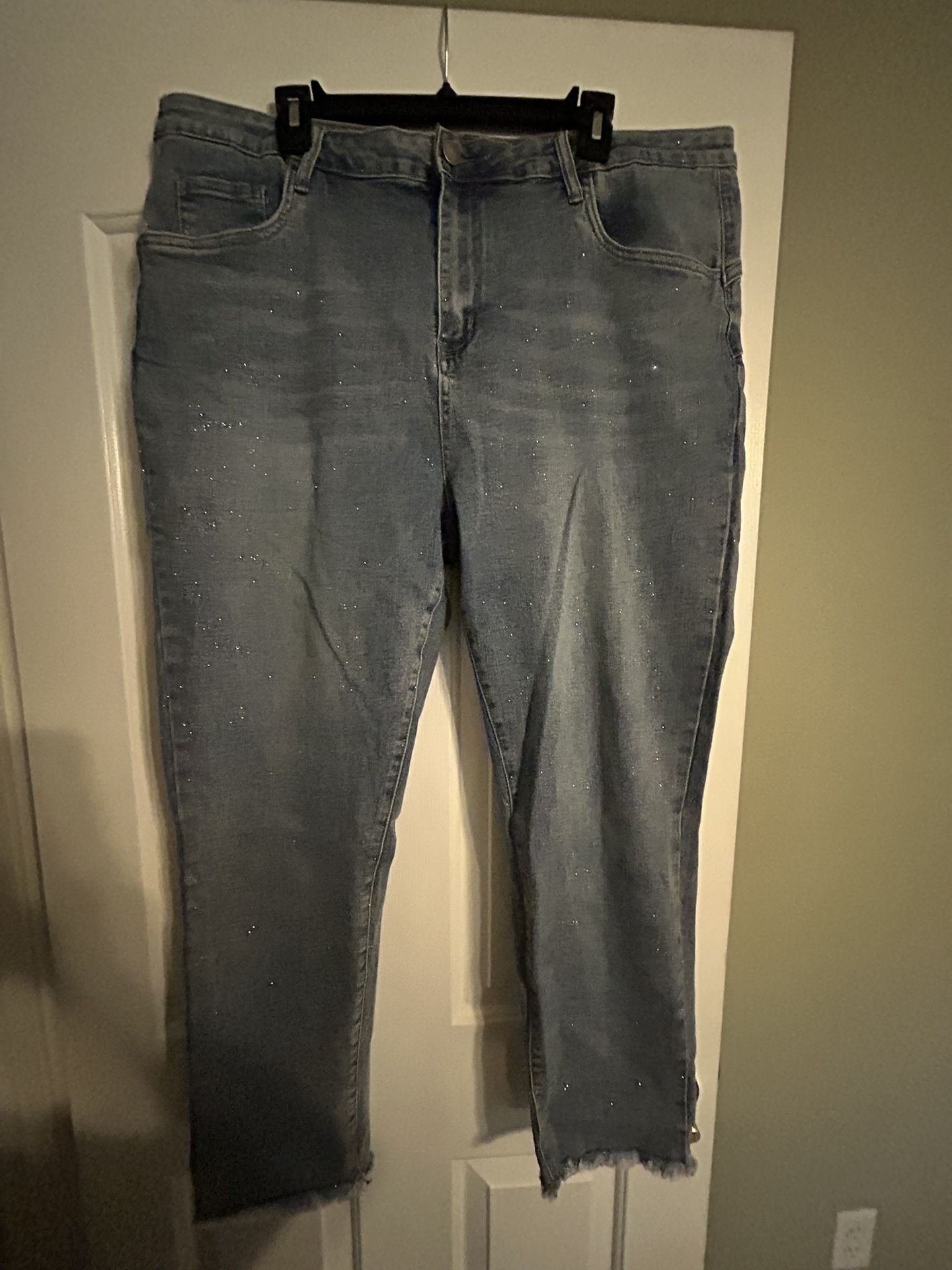 Coco & Carmen Everstretch Glitter Jeans