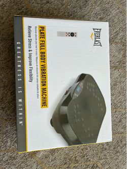 Brand New Everlast Full Body Vibration Machine w/ Remote – Sealed in Box