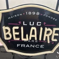 Belaire Neon Sign