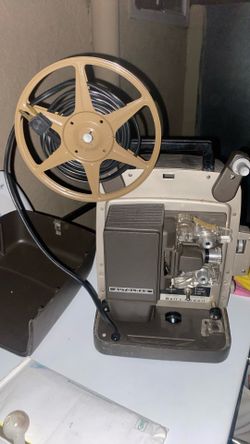 vintage Bell & Howell Super 8 8mm Autoload Film Projector, specifically identified as a Model 346A.