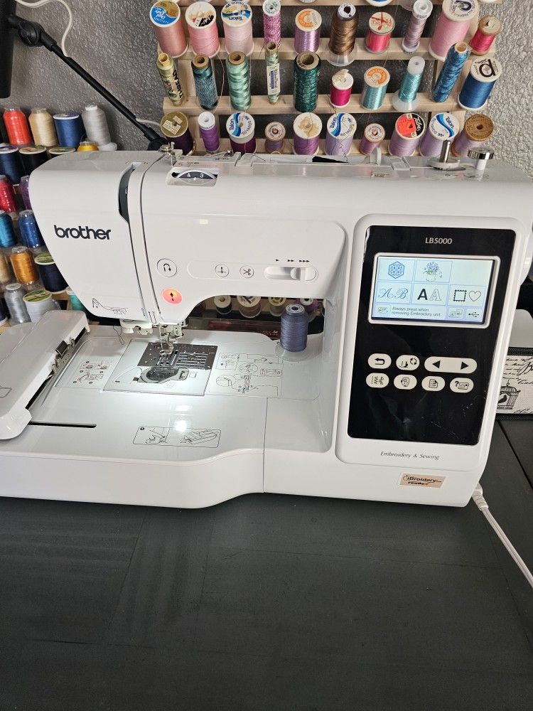 Brother LB5000 Embroidery Sewing Machine for Sale in Highland, CA OfferUp