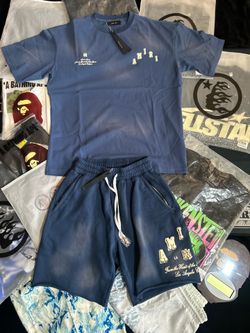 Amiri Shirt & Shorts Set