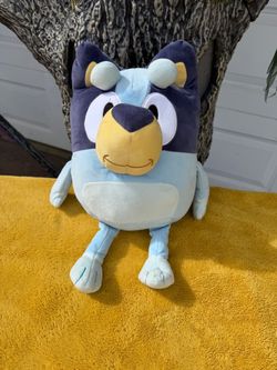 Bluey Heeler Puppy Dog Large Plush Character Pillow Buddy, 17.5" Stuffed Animal