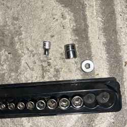 Snap On 1/4 Sockets 5mm To 15mm