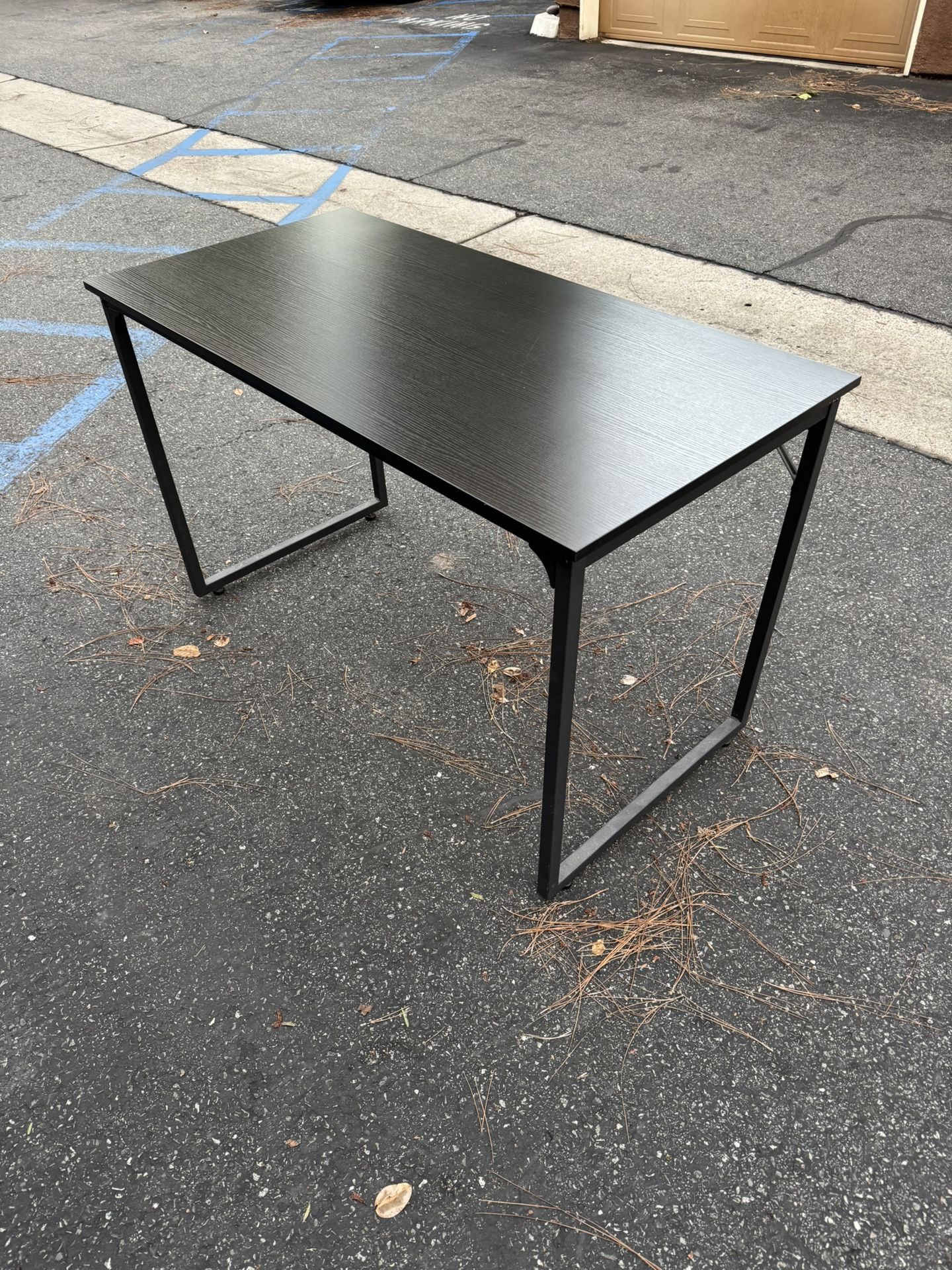 Black Desk 48” X 24” - 30” High