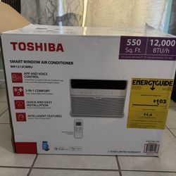 Toshiba 12k BTU 550sqf Window AC