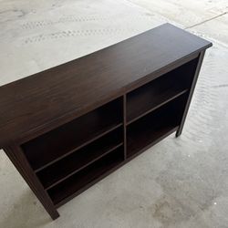 Dark Brown/Walnut Bookshelf (Super Sturdy)