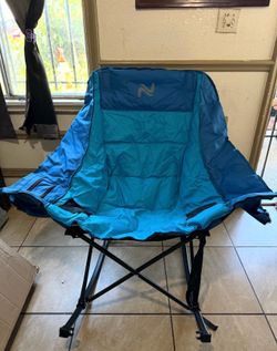 Oversized Rocking Camping Chair (green or blue)