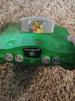 Nintendo 64 plus game, controller AND TV