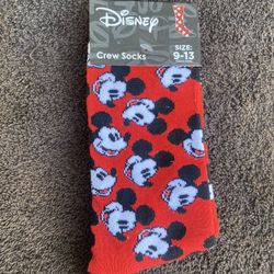 Disney Crazy Crew Socks 9-13.