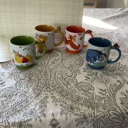 Collectors Disney Cups