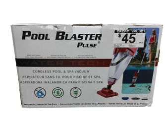 Pool Blaster Pulse Red Handheld Vacuum Cleaner