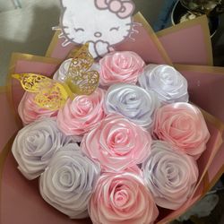 Hello Kitty Theme Flower Bouquet 