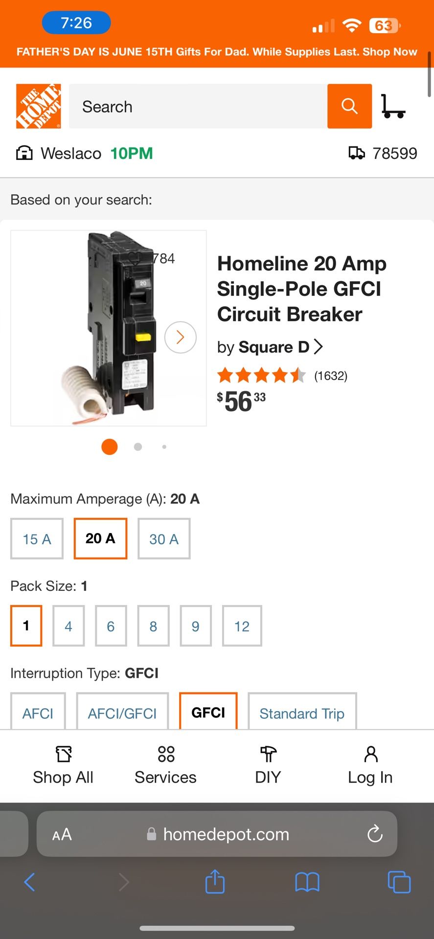 HOM120GFI
