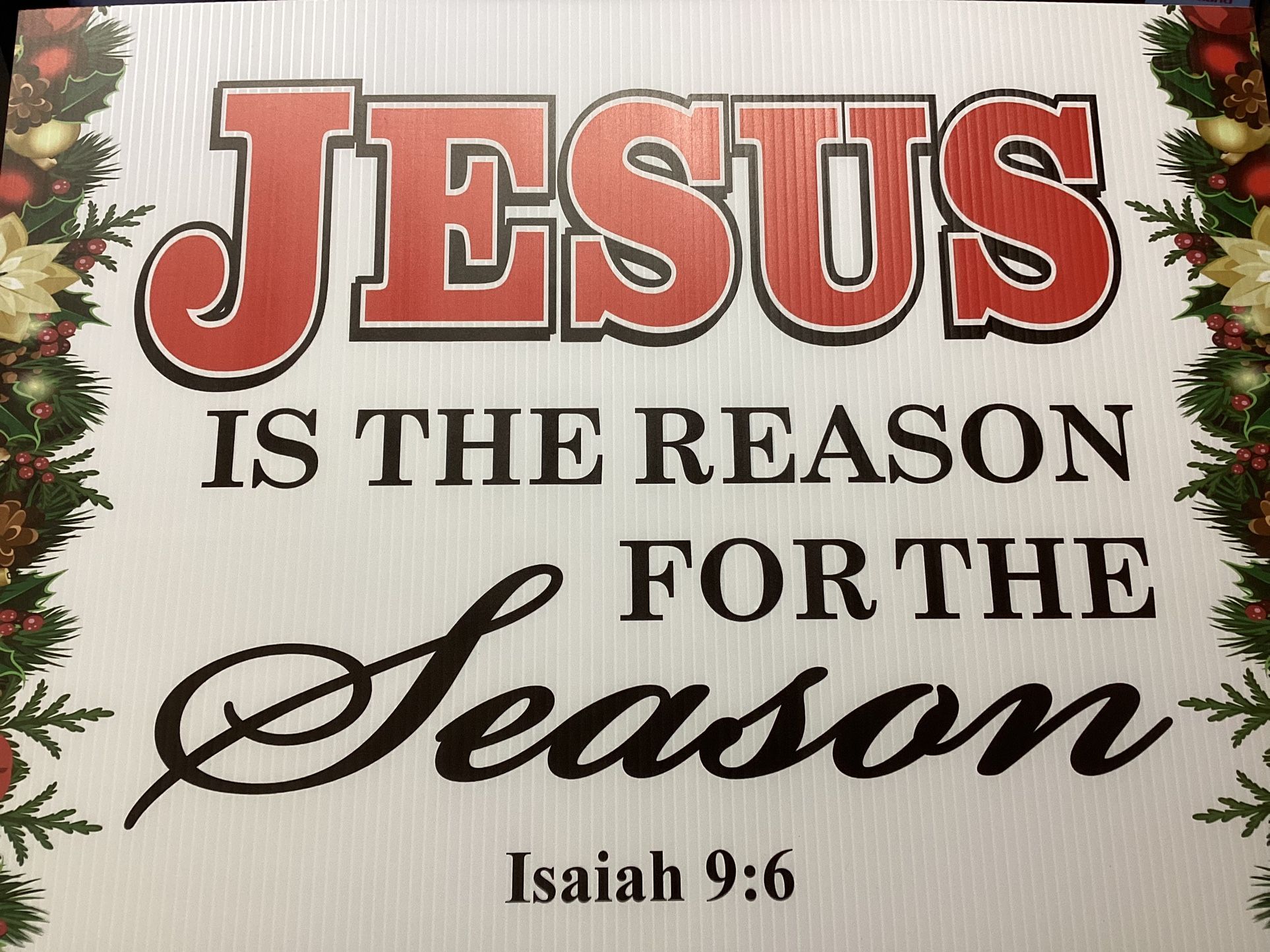 Jesus Is The Reason For The Season