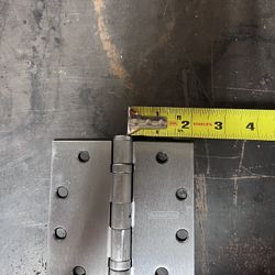 Emtek 92015 4.5”x4.5” Square Corner Plain Bearing Mortise Hinge