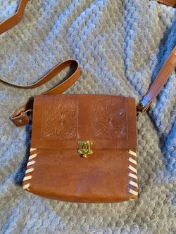 Leather purse