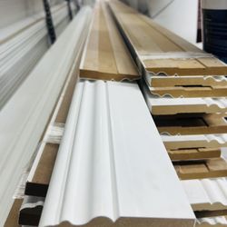MDF Baseboard Primed / Moldura 3 1/2 $0.68