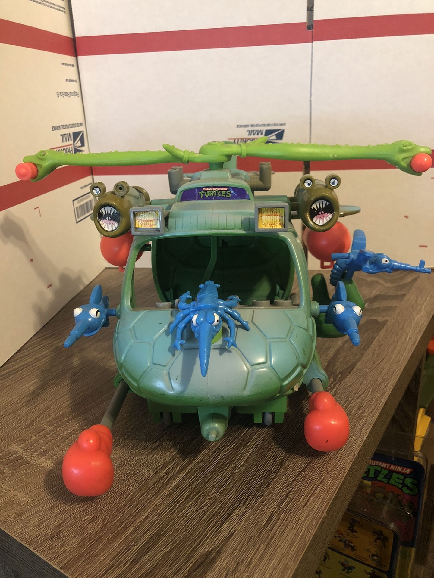 TMNT 1990 COMPLETE Turtle Copter