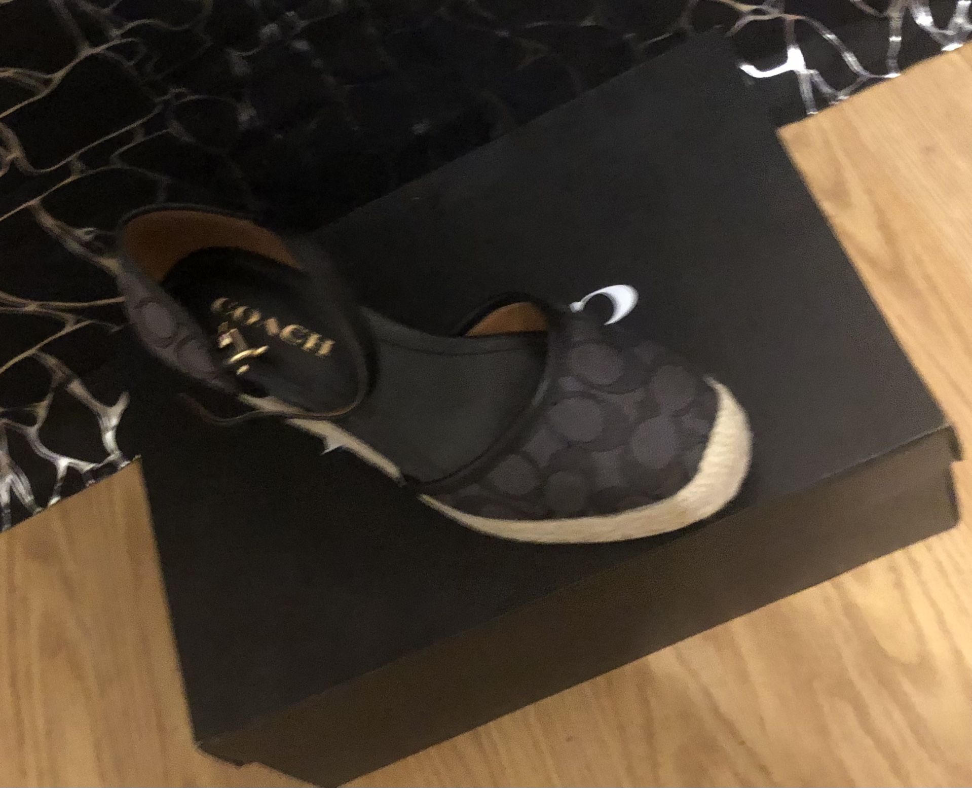 Coach Wedge Heel 8.5