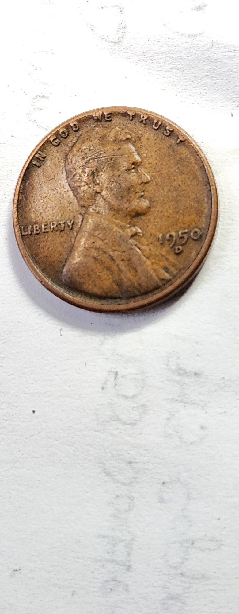 1950 D Wheat Cent