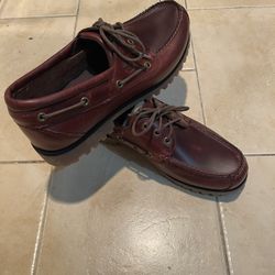 Timberland Authentics 3-Eye Boat Shoes Size 9 Pick Up Only WILLING TO NEGOTIATE ON PRICE 