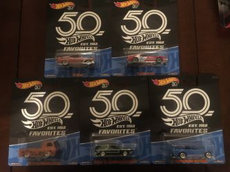 Hot Wheels “50th Favorites” Car Culture Set