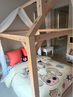 Frame for full size bed - house