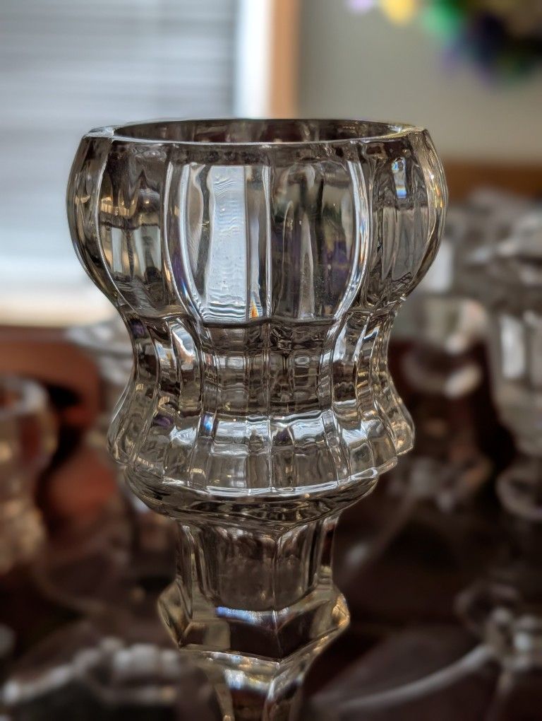 Assorted Crystal Candle Holders