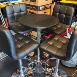 Bar Table And Stools