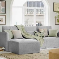 Gray Modern Sectional Sofa 