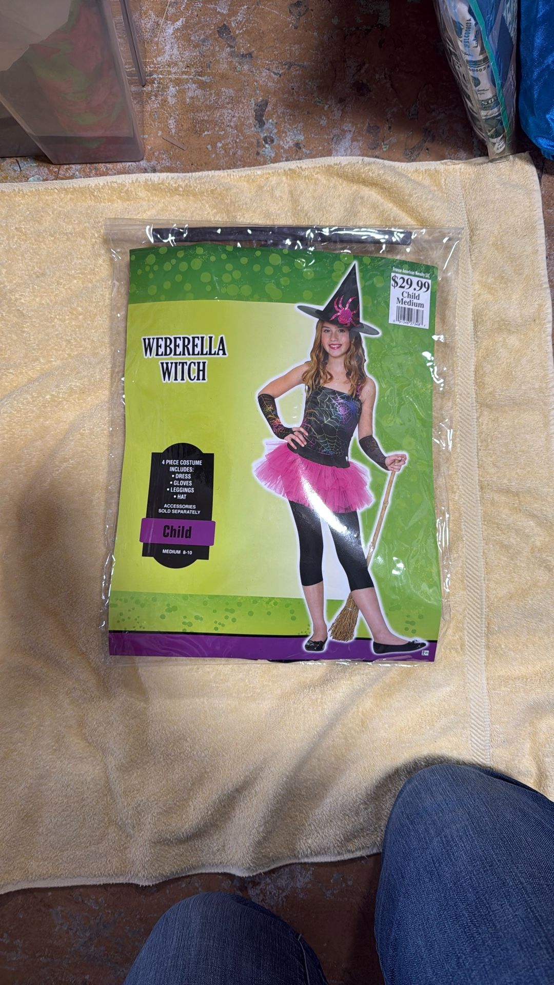Weberella Witch Costume
