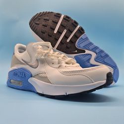 Nike Air Max Excee (Womens Size 9.5) Shoes White Black Summit Blue With Box