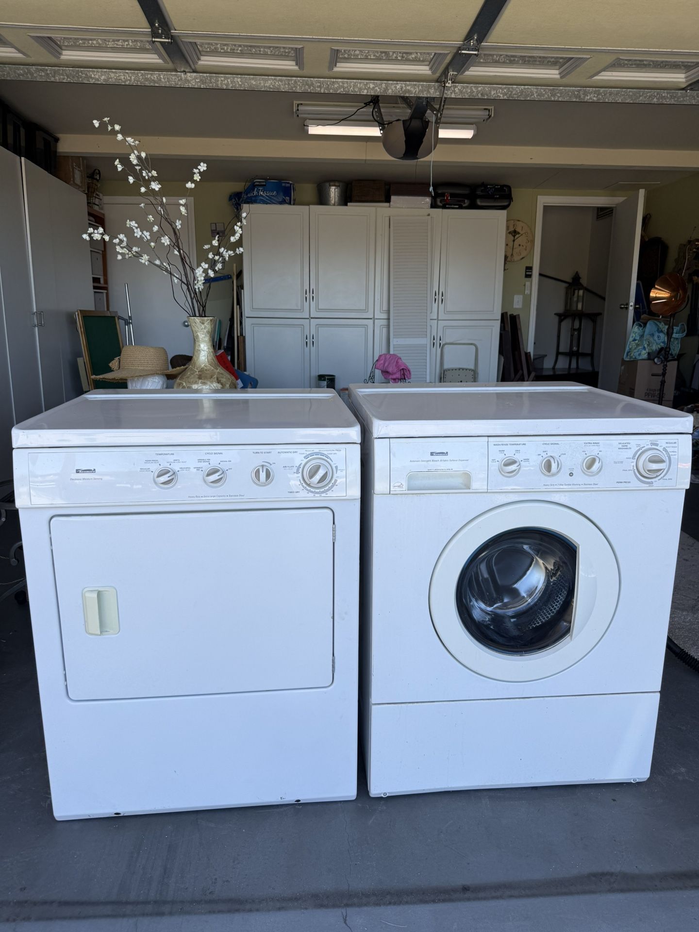Kenmore Washer and Dryer, Stackable