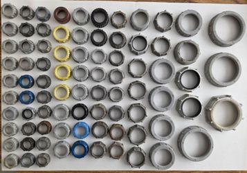 Conduit insulating bushings plastic & metal
