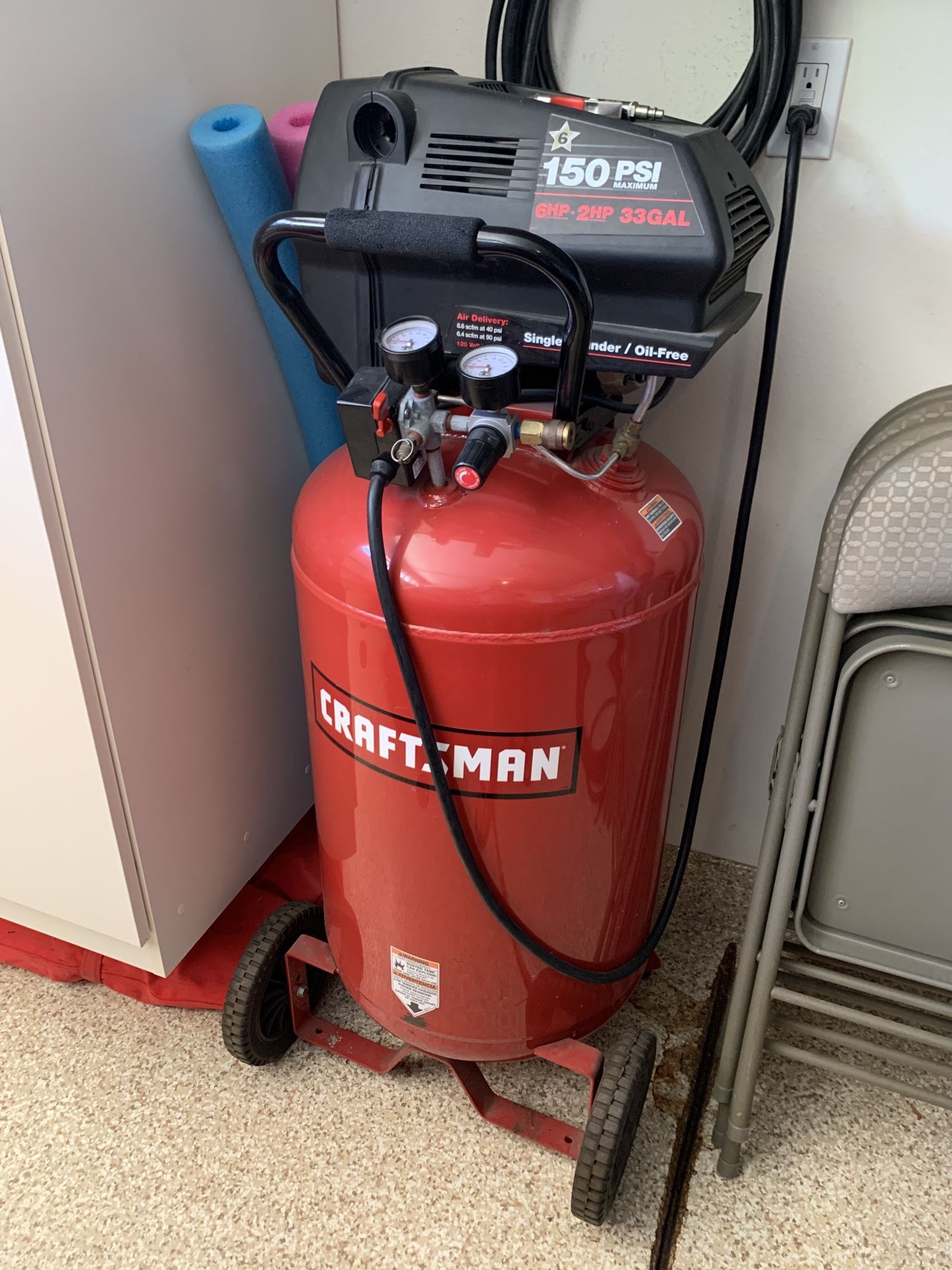 Craftsman 33 Gallon Air Compressor for Sale in Irvine, CA OfferUp