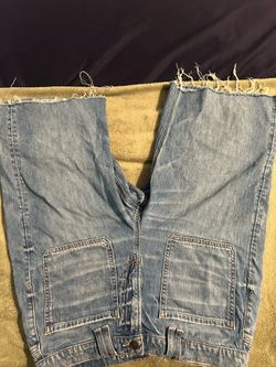 90s wide leg, American Eagle cut jeans