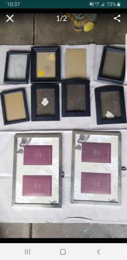 lot of misc picture frames