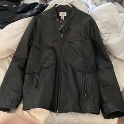 Armani Exchange Leather Jacket