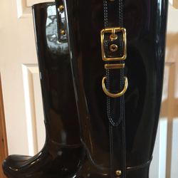 Coach Leather Boot