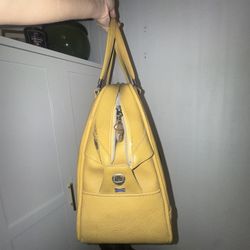 Vintage Yellow Oversized Tote Bag 