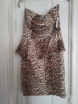 Charlotte Russe strapless dress