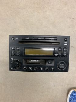 Bose OEM Stereo Cassette CD Changer from 350ZX