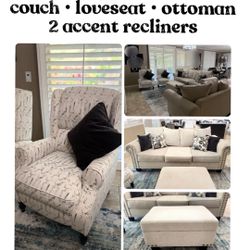 Living Room Furniture - Jerome’s Camberly Set