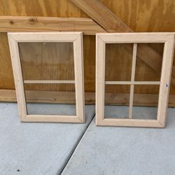Rustic decorative Windows